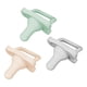 thumbnail image 1 of Dr. Brown's HappyPaci 100% Chupete de silicona 0-6m, Sin BPA, Gris frío, Verde, Crudo, Paquete de 3, 1 of 3