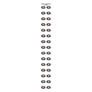 University Of Georgia Nail Sticker Decals