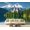 Color 3, variant on Wall Mural Peel and Stick Serene Mountain Lake Island Church Green Landscape Self-Adhesive Wallpaper Removable Wall Decal Wall Sticker Home Decor for Living Room Bedroom 69"x96"