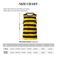 thumbnail image 4 of Sikiie Bee Stripe Basketball Jersey Reversible Men's Mesh Athletic Sports Shirts Training Practice S-4XLXX-Large, 4 of 6