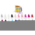 thumbnail image 1 of Papilion R074400160029100Y .63 in. Double-Face Satin Ribbon 100 Yards - White, 1 of 1