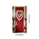 thumbnail image 3 of Cortina de puerta de San Valentín de 35 x 72 pulgadas, decoración de puerta y pared para San Valentín, festival, fiesta, 3 of 6