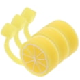 thumbnail image 1 of Milisten 3Ud Cubiertas De Silicona Para Sorbetes Amarillo Protector De Sorbetes Chic Y Festivo, 1 of 8