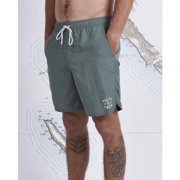 Salty Crew Quiver 18 Elastic Boardshorts - Fatigue Green - Small