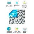thumbnail image 2 of Space Age 12-Foot-by-24-Foot Rectangle Solar Cover | 12 Mil | Heating Blanket for In-Ground and Above-Ground Swimming Pools | Place Bubble-Side Facing Down in Pool, 2 of 3