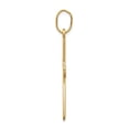 thumbnail image 3 of 14K Yellow Gold Cross Pendant Charm Religious, 3 of 3