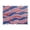 Flags Wave Pattern, variant on Acrylic Tray Clear Serving Tray Rectangle Decorative Tray with Cut Handle Flags Wave Pattern