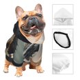 thumbnail image 3 of Balery Swordsman Cool Dragon Sudadera con Capucha para Perros Pequeños – Ropa para Mascotas, Disfraz para Perros y Gatos, Ideal para Fiestas y Cosplay-X-Small, 3 of 7