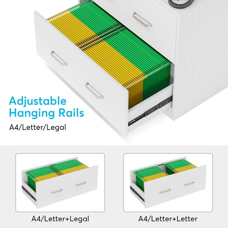 Lateral file 2024 cabinet hanging rails