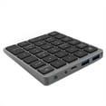 thumbnail image 1 of Teclado Numérico Inalámbrico Bluetooth con Concentrador USB, Modo Dual, Recargable, para Tableta y Portátil., 1 of 5