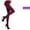 Wine Red, variant on Women Stretch Run Resistant Opaque Support Tights Fashion Candy Colors Footed Socks Tights Pantyhose Stockings