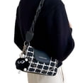 thumbnail image 2 of Women Shoulder Bag Stylish Beautiful Concealed Button Design Ladies Handbag for Office Party, 2 of 8