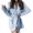Blue, variant on Vedolay Women Coats Winter Open Front Coat for Women 2023 Jacket Red,XL