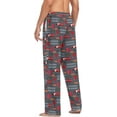 thumbnail image 5 of Top-kevin Multi- Fire Truck Pajama Pants for Men PJs Bottoms Sleep Lounge Pants with Pockets, 5 of 13