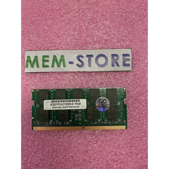 8GB DDR4-2666 1Rx8 ECC SODIMM Kingston KSM26SES8/8ME Equivalent RAM Memory (3rd Party)