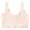 Pink, variant on Teen Girls Seamless Training Bra No Show Sports Bra with Padding Adjustable Strap Girls Underwear Orange,12-14 Years