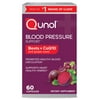 Qunol Blood Pressure Support Beet, CoQ10 and Grape Seed Extract Capsules, 60 Count, 1180mg