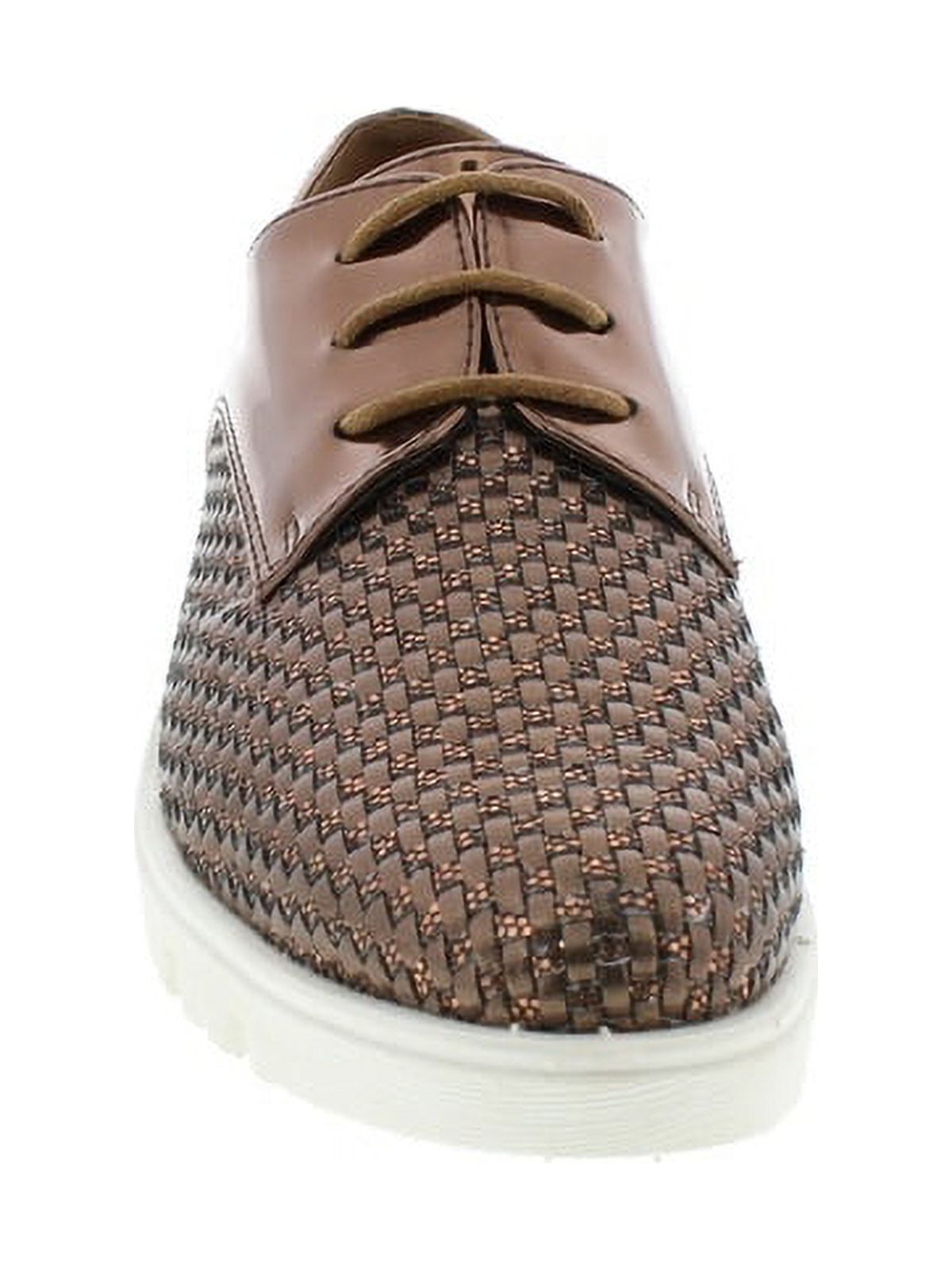 ◆moca◆ Moca Sports-07 Women's Casual Two Tone Hand Woven Faux