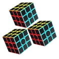 thumbnail image 1 of Cubo de velocidad Cubo de velocidad Adhesivo de fibra de carbono 3x3x3, 1 of 8