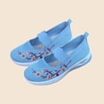 thumbnail image 5 of Orthopedic Shoes for Women Wide Width Breathable Walking Comfortable Slip on Non Slip Lightweight Arch Support Sneakers Light Blue 9.5, 5 of 7