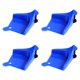 thumbnail image 4 of Guía de manguera de coche de 4 piezas para evitar que la manguera de la hidrolavadora se atasque y se enganche en el coche Azul, 4 of 8