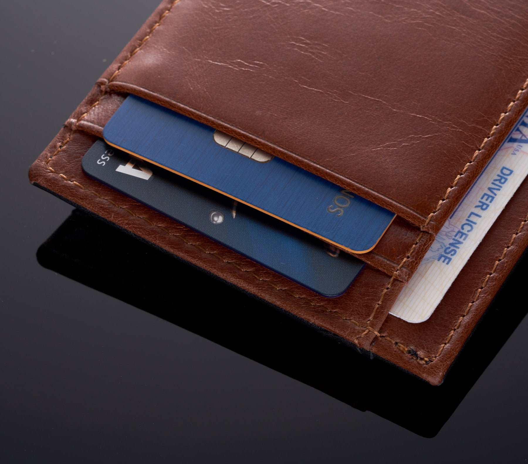 Alpine Swiss Harper Mens Rfid Slim Front Pocket Wallet Magnetic