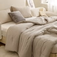 thumbnail image 1 of Juego de edredón ROSGONIA Oversized King de 320 x 305 cm con 2 fundas de almohada, 1 of 7