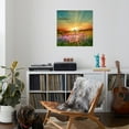 thumbnail image 4 of Art.com Sunset Is In The Field Art Print by nadiya_sergey, 30" x 30", 4 of 4