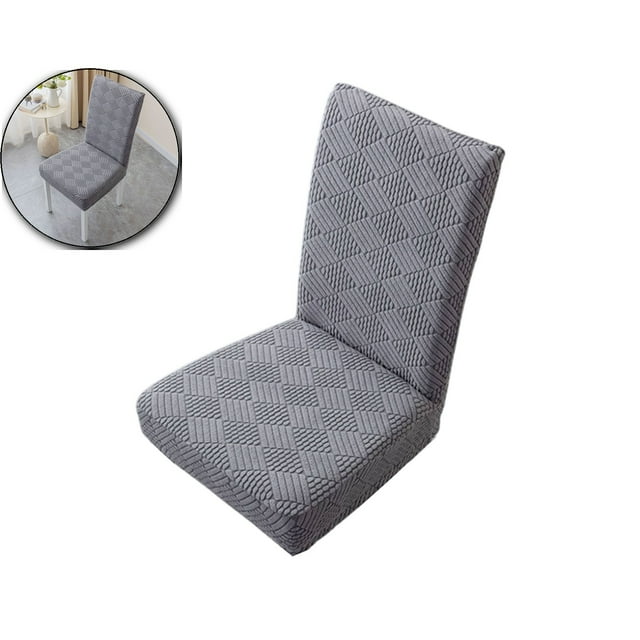 Dvruxg Dining Chair Cover, Detachable Sofa Chair Cover, Retractable Chair Cover, Dining Room Chair Covers, Anti-cat Scratch, Washable, Regular Size, for Kitchen, Hotel, Banquet