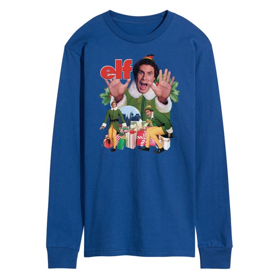 ELF - Christmas Merch Tee - Men's Long Sleeve T-Shirt