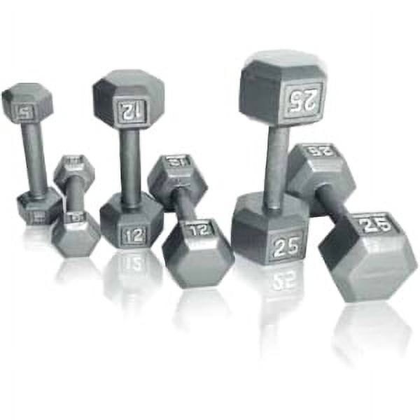CAP Barbell 35lb Cast Iron Hex Dumbbell, Single - image 2 of 6