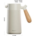 thumbnail image 5 of Cafetière à Piston Thermo Double Paroi Isolée sous Vide en Acier Inoxydable Brassage Manuel, 5 of 5