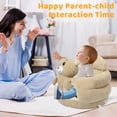 thumbnail image 4 of Baby Support Sofa,Support Chairs for Sitting Up, Seats Designed for Infants Aged 3-12 Months, Baby Sit Up Chair Sofa, Plush Babies Learning to Sit Chair, Brown Bear, 4 of 8