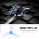 thumbnail image 2 of 8 pares 2540 3 palas CW CCW accesorios de hélices para RC Racing Quadcopter Drone azul, 2 of 8