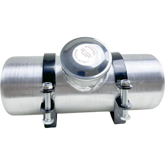 JSD 0.48 Gallon 4x10" Universal Fuel Cell Gas Tank Center Fill 1/8" NPT Outlet For Minibike