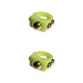 thumbnail image 4 of Youkk Belles Bagues en Or Déclaration pour Femmes à la Mode Bagues Durables pour Femmes Vert 2Set, 4 of 6
