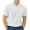 White, variant on kamemir Polos for Men Men's Performance Short Sleeve Polo Shirt(Dark Blue,3XL)