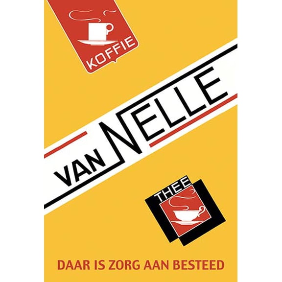 Van Nelle Coffee and Tea Fine art canvas print (20" x 30")