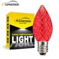 thumbnail image 6 of Ruiandsion E12 Red LED Candle Bulb 110V AC 0.6W 80LM for Outdoor Indoor Party Festival Atmosphere Lighting,Replacement,5-Pack, 6 of 12