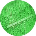 thumbnail image 1 of Ahgly Company Machine Washable Indoor Square Transitional Lime Green Area Rugs, 3' Square, 1 of 7