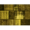 thumbnail image 1 of Ahgly Company Machine Washable Indoor Rectangle Persian Yellow Bohemian Area Rugs, 7' x 10', 1 of 4