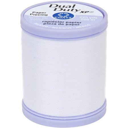 Dual Duty XP Paper Piecing Thread 225yd-White (Best Thread For Paper Piecing)