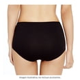 thumbnail image 3 of Pantaleta Ilusión para Mujer, Control Algodón Negro Talla G, 3 of 4