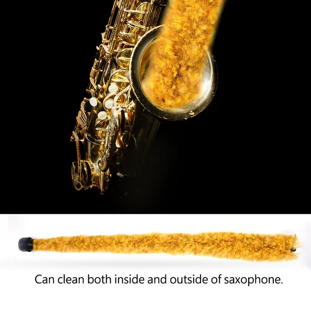 LYUMO Tenor Sax Flexible Saxophone Cleaning Pad Saver Cleaner Maintain
