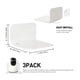 thumbnail image 5 of Kenally Estantes-estante de pared de fácil instalación de 3 piezas, almacenamiento duradero y elegante para un espacio más ordenado Artesanía blanco, 5 of 6