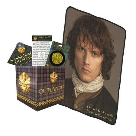 - Outlander LookSee Collectibles Box | Fridge Magnets |Car Sign | Embroidered Patch | Throw Blanket