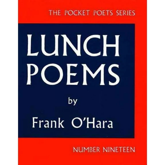 Pre-Owned Lunch Poems, Paperback by O'Hara, Frank, ISBN 0872860353, ISBN-13 9780872860353