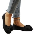 thumbnail image 5 of longantii Women's Walking Shoes Casual Dress Ballet Flats Tennis Slip On Sneakers Lightweight Comfortable Fashion Shoes for Women Black, 5 of 5