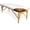 Cream White, variant on Leather Massage Table Cover Wipeable Covers for Massage Table  Vinyl  Bed Cover Protector for Lash/ (Black, 1)