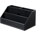 thumbnail image 2 of Organizador de escritorio multifuncional con 5 compartimentos (negro), 2 of 8
